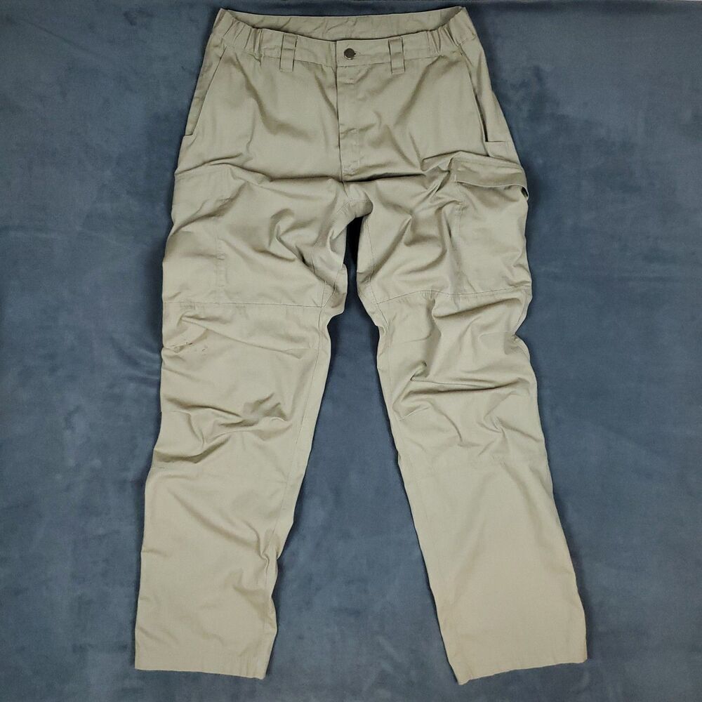 Vertx Pants Mens 34x36 Khaki VTX8000DT Tactical Cargo Ripstop Polyester Blend